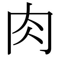 肉 文字|部首：肉部（にく・にくづき）の漢字一覧